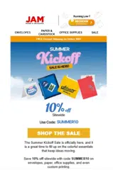 SUMMER10 coupon verification screenshot