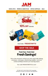 FRESHSTART10 coupon verification screenshot