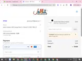 THANKS15 coupon verification screenshot