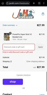 LABOR25 coupon verification screenshot