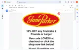 LOVE10 coupon verification screenshot