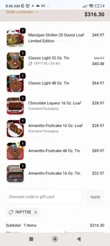 7KPTT5E coupon verification screenshot