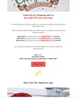 ARIGATOU10 coupon verification screenshot