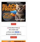 EarlyBird coupon verification screenshot