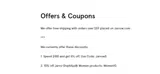 JARROW5 coupon verification screenshot