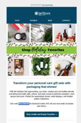 HOLIDAY10 coupon verification screenshot