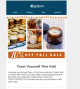 TREATYOURSELF10 coupon verification screenshot