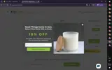 SURVEY10 coupon verification screenshot