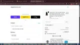 WELCOME10 coupon verification screenshot