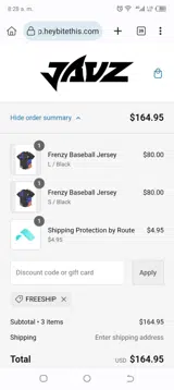 FREESHIP coupon verification screenshot
