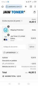 LAPCM5FNCW coupon verification screenshot