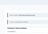 FALL20 coupon verification screenshot