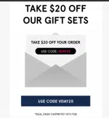 VDAY20 coupon verification screenshot