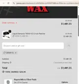 DERAY15 coupon verification screenshot