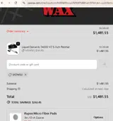 MDW50 coupon verification screenshot