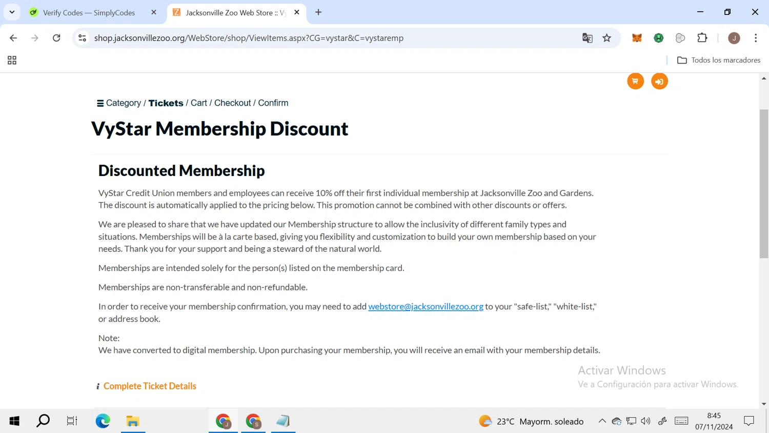 how to use Jacksonville Zoo coupons