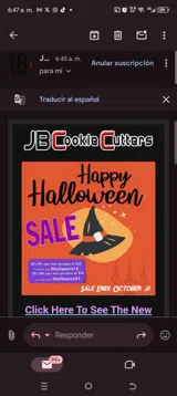 HALLOWEEN24 coupon verification screenshot