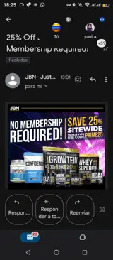 Prime25 coupon verification screenshot