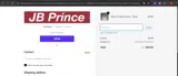 JBPRINCE20 coupon verification screenshot