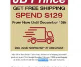 SHIP2CHEF coupon verification screenshot