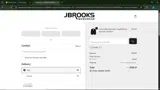JBrooks Menswear coupon verification screenshot