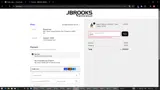 JBrooks Menswear coupon verification screenshot