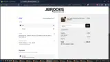 JBrooks Menswear coupon verification screenshot