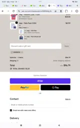 JEDCo coupon verification screenshot