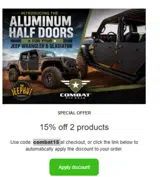 JeepHut coupon verification screenshot
