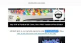 GIFTCARDWAVE coupon verification screenshot