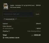 Jeffrey's Horse and Hounds coupon verification screenshot