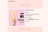 1DOLLAR coupon verification screenshot