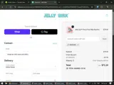 Jelly Wax coupon verification screenshot