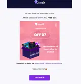 OFF07 coupon verification screenshot