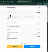 Jennardorpresummer coupon verification screenshot