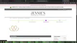 Jennie's Flowers coupon verification screenshot