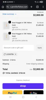 Lockitin coupon verification screenshot
