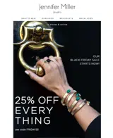 Jennifer Miller Jewelry coupon verification screenshot