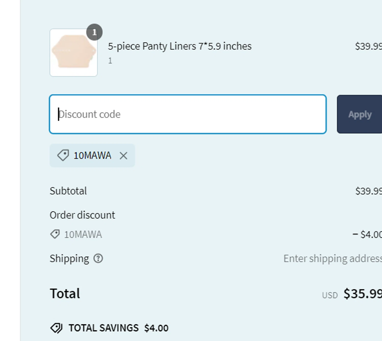 Jerome's checkout page showing Jerome's discount code box | Screenshot taken by SimplyCodes community member on Feb 26, 2025