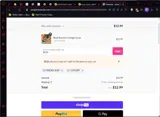 BF20 coupon verification screenshot
