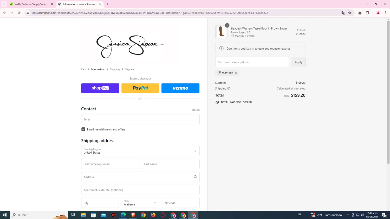 Jessica Simpson Promo Codes 25 Off May 2024