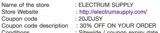 Jesus Loves You coupon verification screenshot
