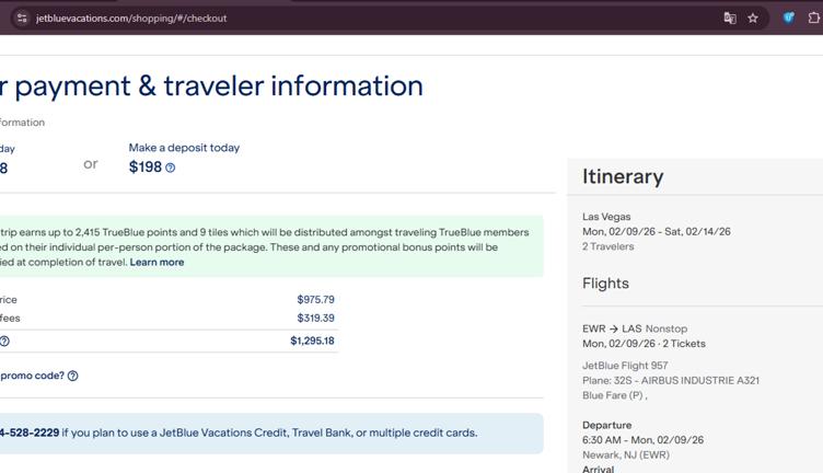 JetBlue Promo Codes - 100% Off (9 Verified) Jan 2026