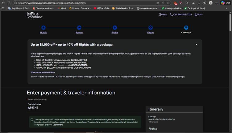 JetBlue Promo Codes - 20% Off (6 Verified) Jan 2026