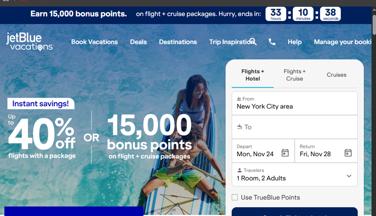 JetBlue Vacations Promo Code - $150 Off Feb 2026