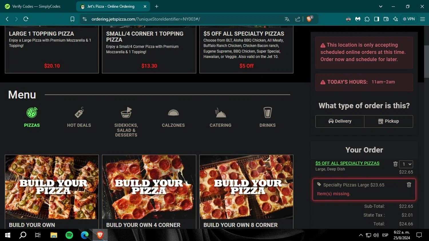 Jet's Pizza Coupons 5 Off September 2024