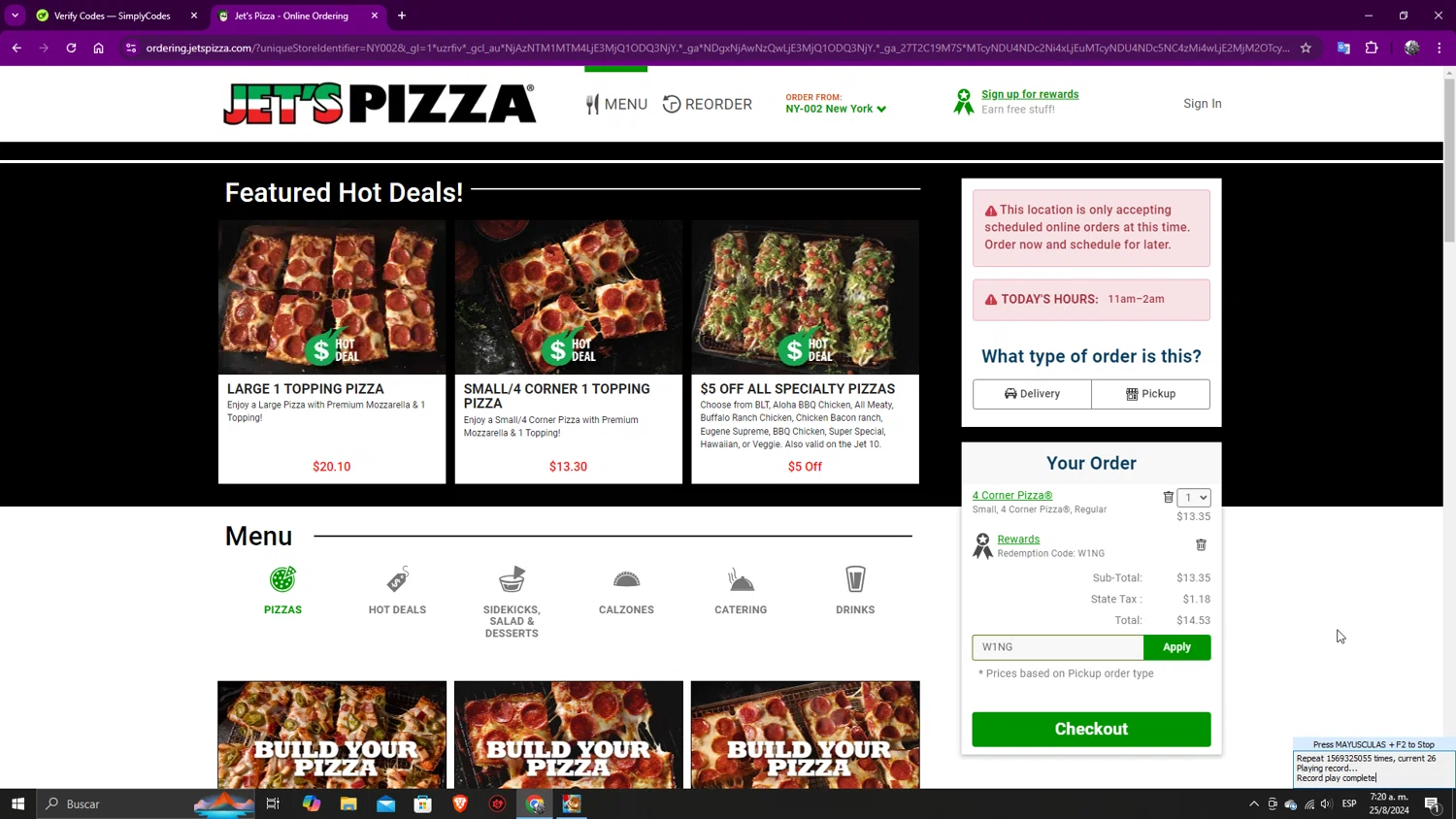 Jet's Pizza Coupons 5 Off September 2024