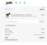 Jetti Fitness coupon verification screenshot