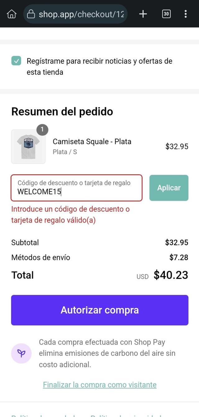 Jetty Clothing checkout page showing Jetty Clothing discount code box | Screenshot taken by SimplyCodes community member on Apr 29, 2024
