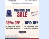brave15 coupon verification screenshot